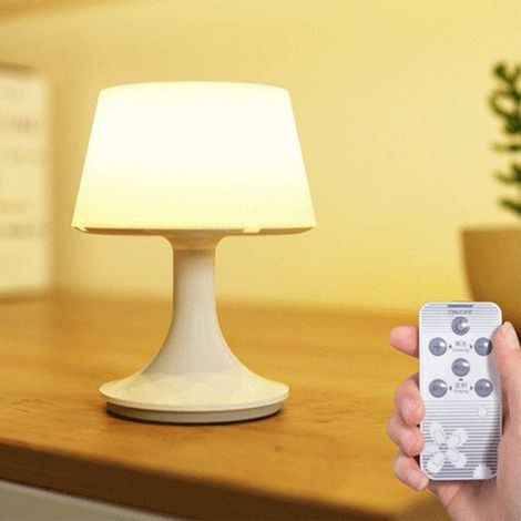 Tragbare, Richtungsabhängige Usb-schreibtischlampe Mit Kabelloser Ladefunktion Und Fernbedienung