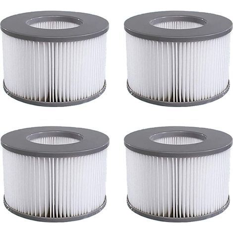 Spa-lite-filter Für Mspa, Filter Für Mspa Whirlpool - Filterkartuschen Für Unterwasserschiffe Und Heiße Spas - Modell Ab 2020 (4 Stück)