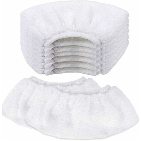 8 Stück Mikrofasertücher Für Dampfreiniger, Wischmopps Und Handdüsen, Universell Einsetzbar Als Ersatz Für Kärcher Sc2, Sc3, Sc4, Sc5