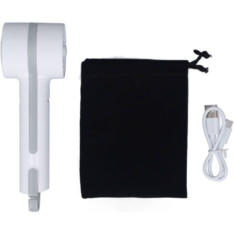 Jeffergarden Tragbarer Halbleiter-kühlventilator, Usb-wiederaufladbar Mit Kaltkompressionsfunktion, Ideal Für Camping, Reisen, Outdoor Und Büro, Weiß
