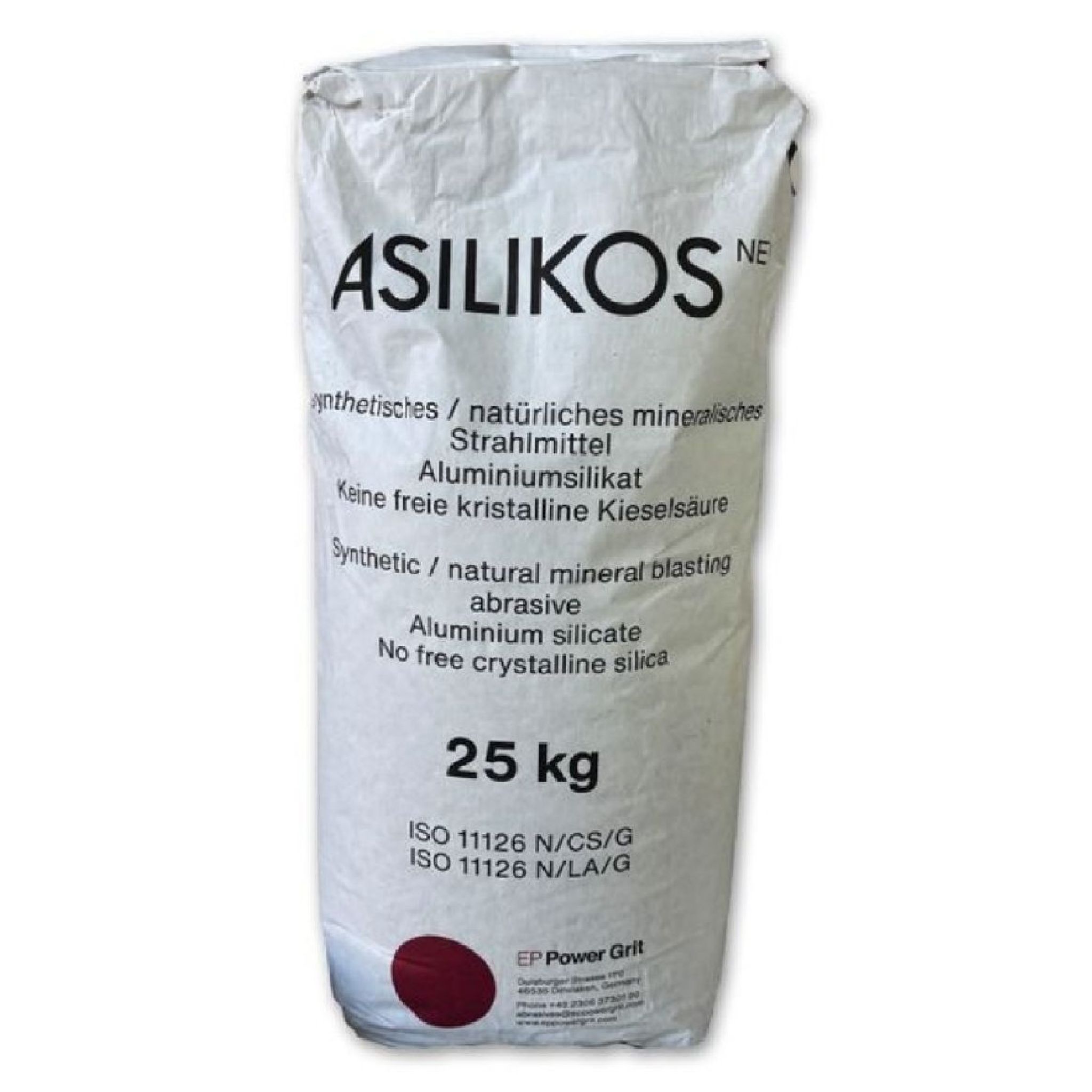 Steag Asilikos Strahlmittel New 0,2-0,7mm, 25 Kg