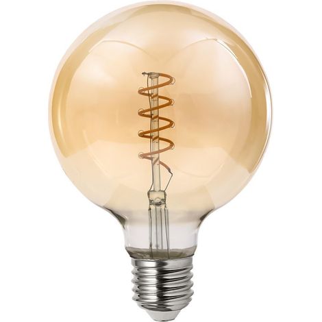 Glühbirne Rétro Ambrée Zu Sockel E27, 2200 K, 4 Watts, Non Dimmable, Licht Chaleureuse Für Décor – Widerstandsfähig