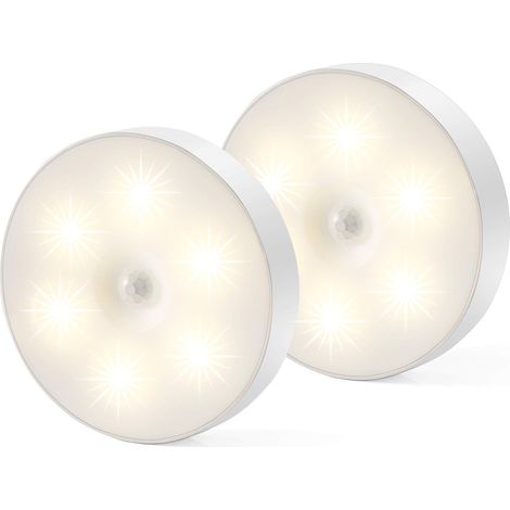 Veilleuse Led Magnetisch Mit Sensor Bewegung – Aufladbar Usb – Licht Schonend 4000k – Installation Adhésive Oder V732b