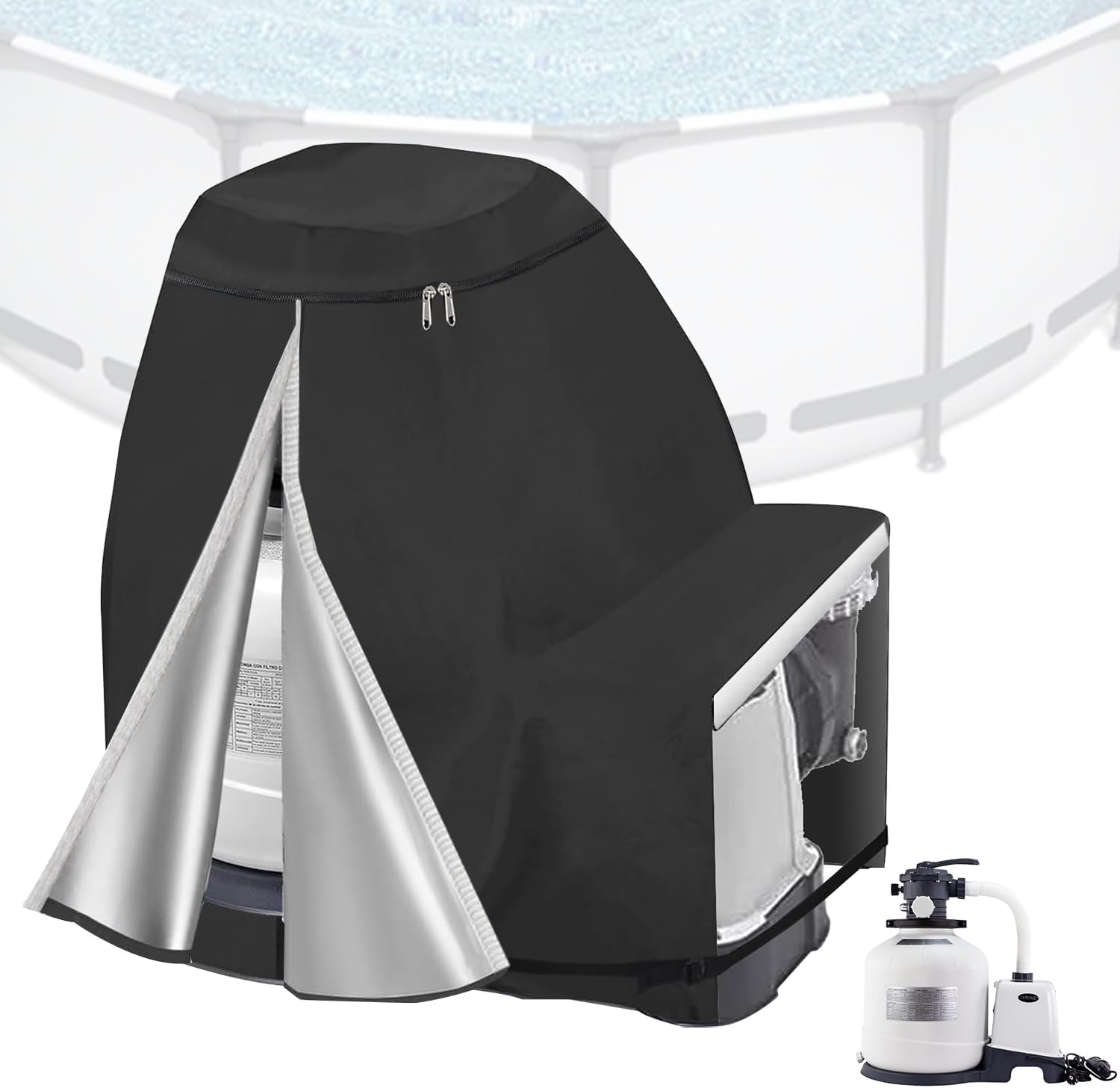 Förderpumpe 70x65x55 Cm – Kraftvoller Begleiter Für Wind, Wetter Und Gartengestaltung Im Freien – Premium-qualität
