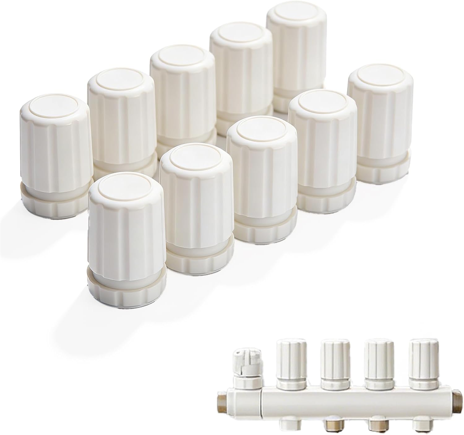 Set Von 10 Vannes Weiß – Gehobene Verarbeitung Für Hauspflege Und Instandsetzungsarbeiten Zu Hause – Premium-qualität