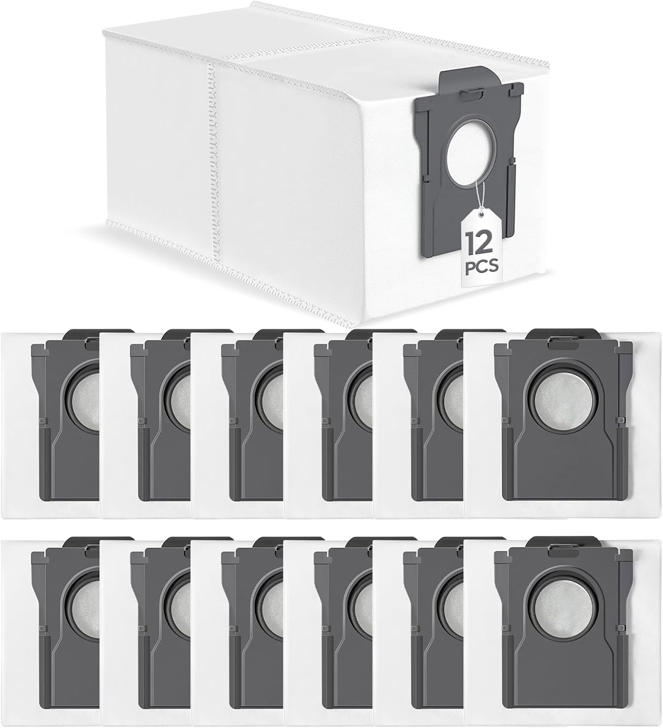 Mova S70 Packung 12 Staubsaugerbeutel Für Dreame L10s Ultra Gen 2 3, L10s Pro Ultra Heat, L20 L30 L40 V652b