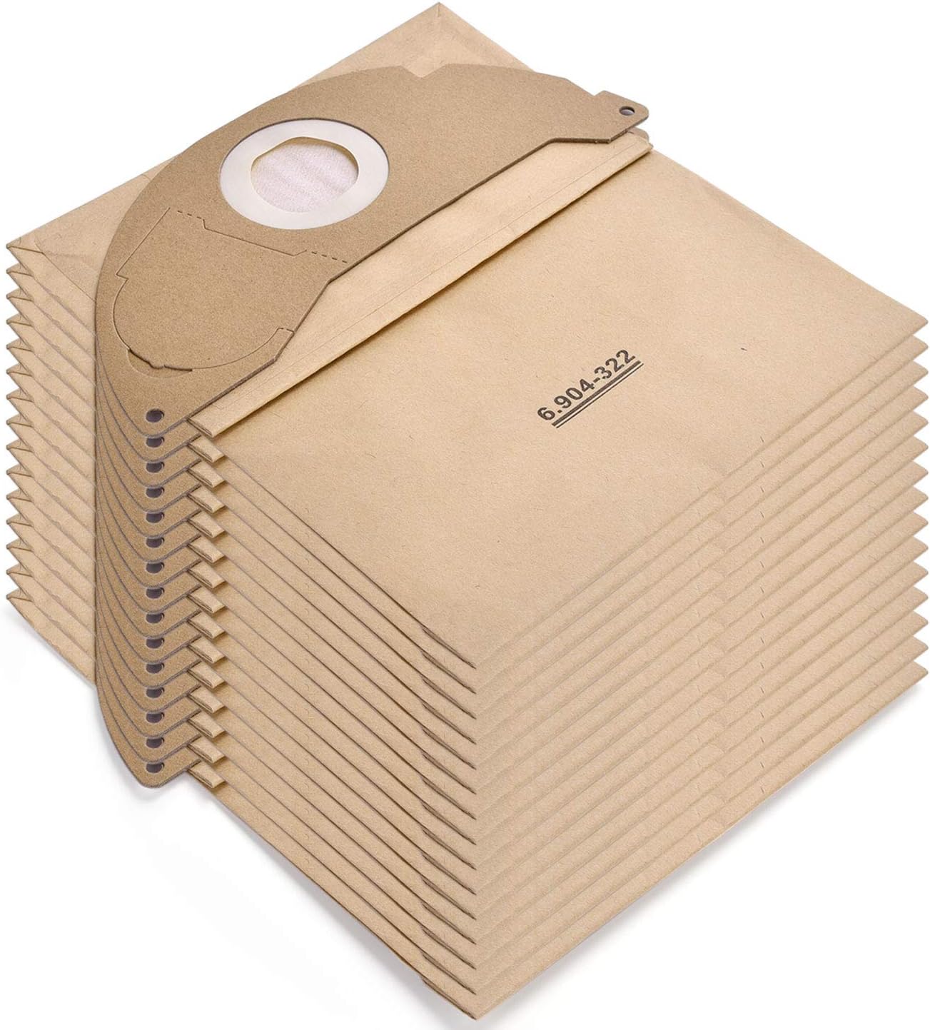 Rebirthcare 10 Beutel Staubsauger Für Karcher Wd2 Wd 2.200 Mv2 6.904-322.0 – Sicher Und Komfortabel In Der Handhabung