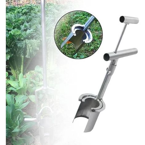 Pflanzstab 6-aus-1 - Werkzeug Zwiebeln Und Pelouse, Leicht, Transplantation, Perce-trou Garten, Zuggriff Ergonomique