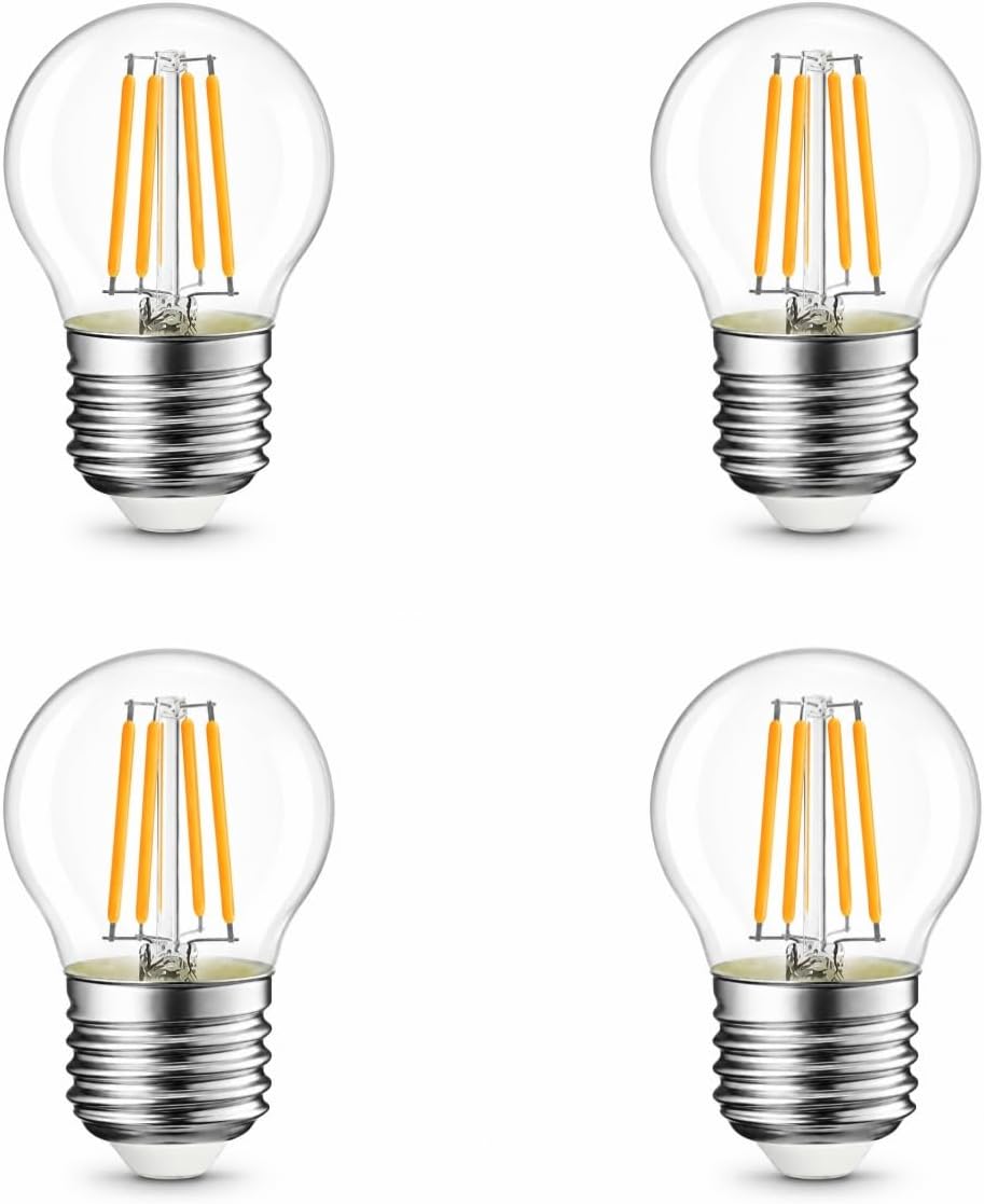 Glühbirnen Rondes E27 6 Watts, 3000 K, Licht Warm, Für Lampes Table Und Plafonniers Modernes – Hervorragende