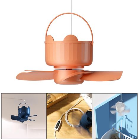 Tragbarer Steuerungsventilator Orange – Qualitativ Überlegen Für Instandhaltung Und Pflege Im Heimischen Wohnraum