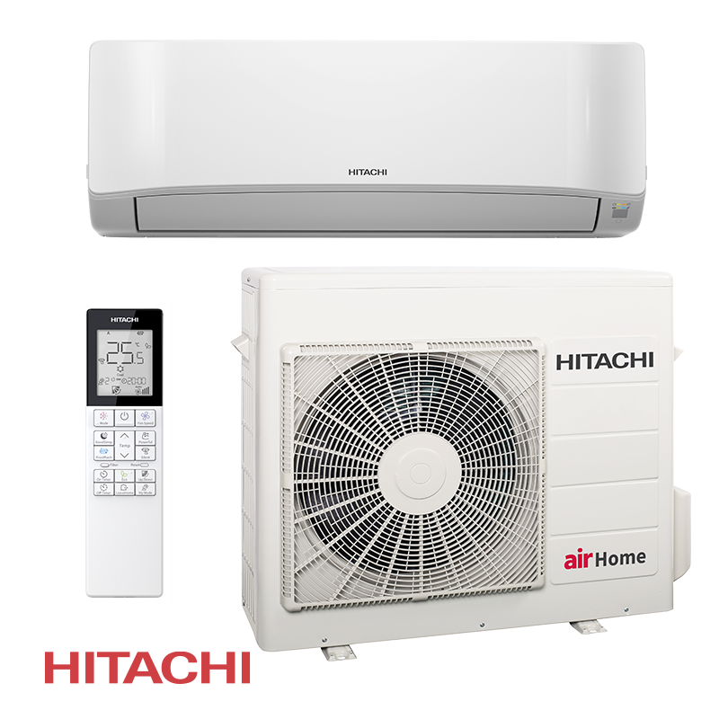 Hitachi Airhome 400 Rak-dj70 + Rac-dj70whae Inverter-klimagerät – 24.000 Btu (a++/a+)