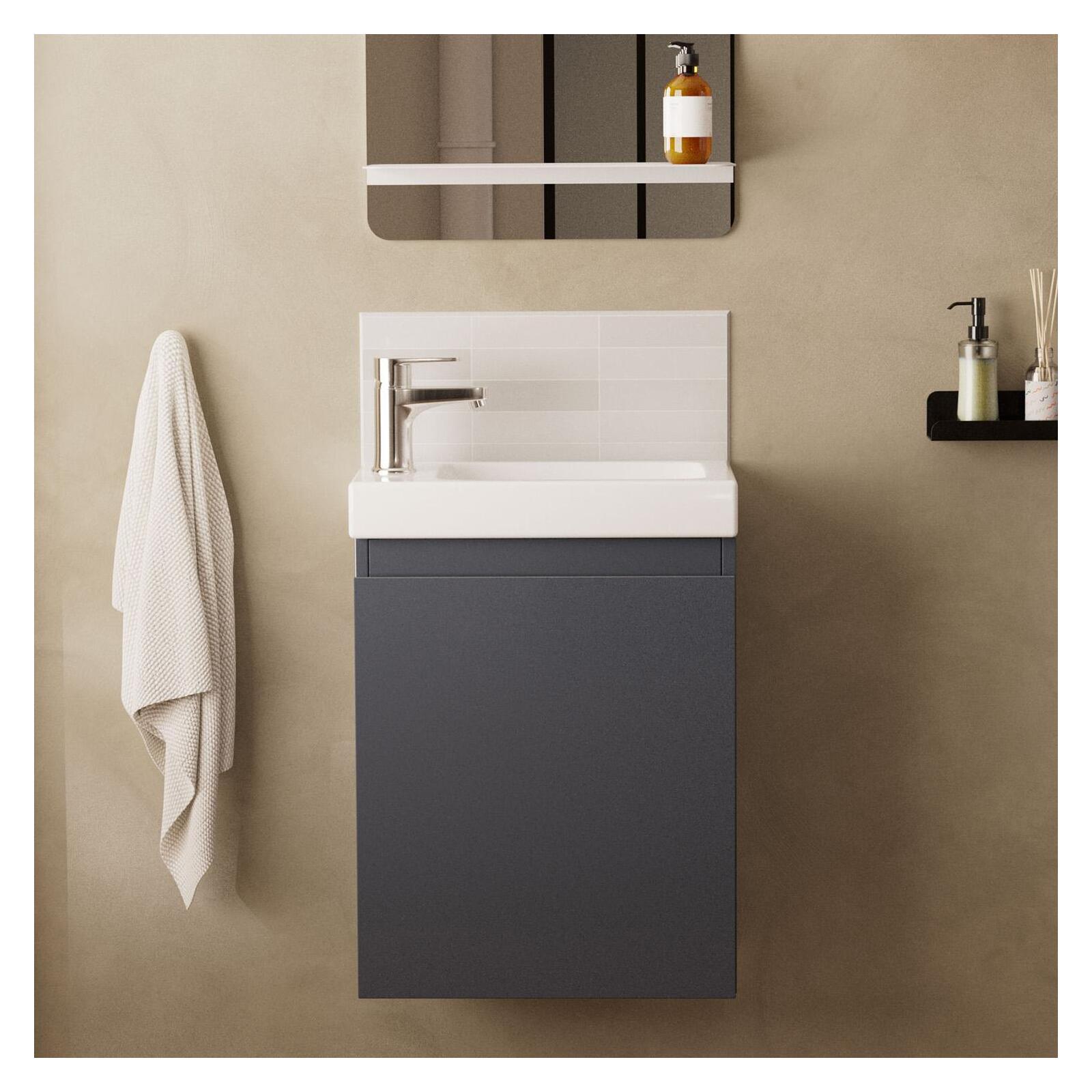 Lave-mains Lisa Suspendu Avec Robinet Chromé