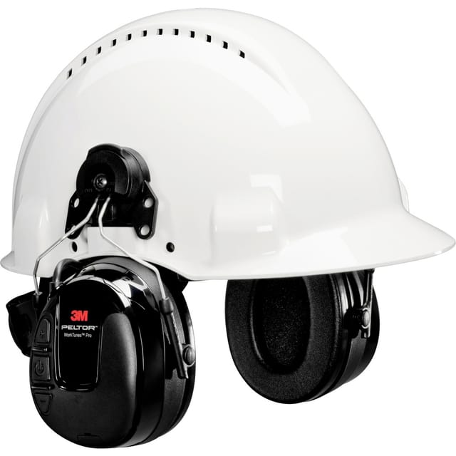 Peltor - 3M Gehörschutz mit Radio WorkTunes Pro zur Helmmontage