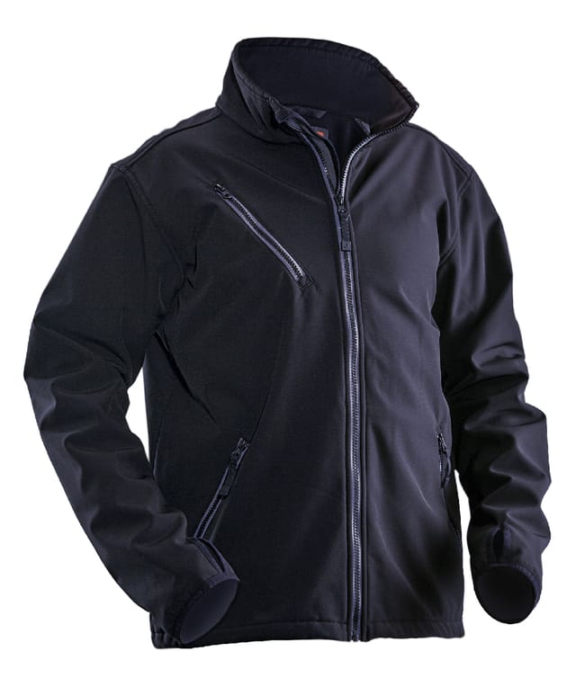 Jobman Softshelljacke 1201 Schwarz Größe XXL