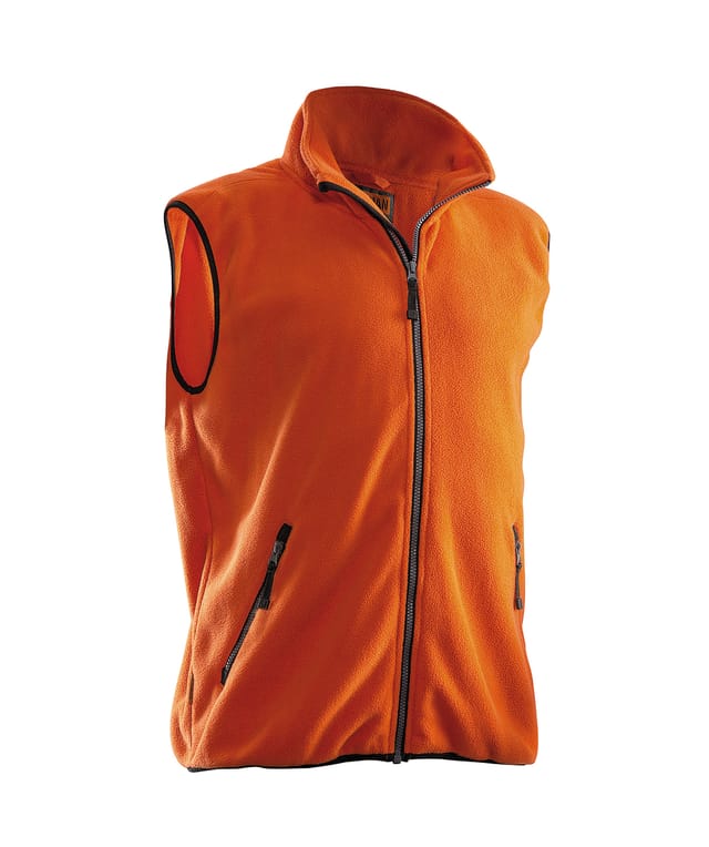 Fleeceweste 7501 Orange Größe xl - Jobman