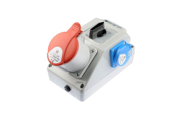 Spamel Elektroinstallationskit Steckdose 32A rot