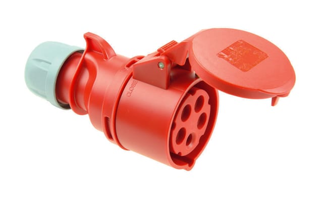 Tragbare Steckdose für Kabel 32A 5P 400V IP44