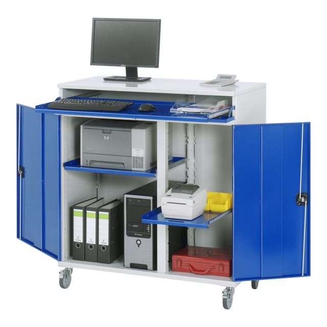 Computer-Schrank - Modell 60 BxTxH 1100x520x1185 mm - RAU