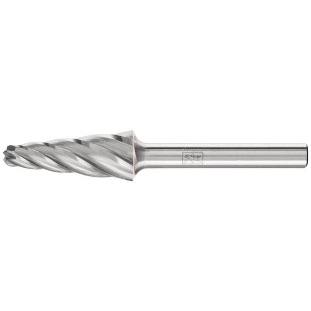 Hartmetall Hochleistungsfrässtift alu Rundbogen kel ø 12x30mm Schaft-Ø 6mm für Alu/NE Metalle - Pferd