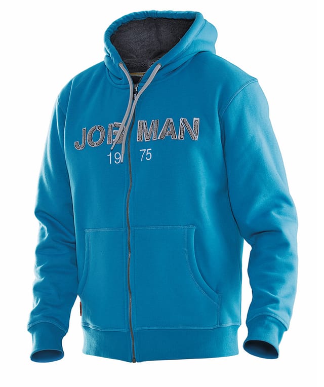 Sweatshirt Jacke 5154 Blau Größe s - Jobman