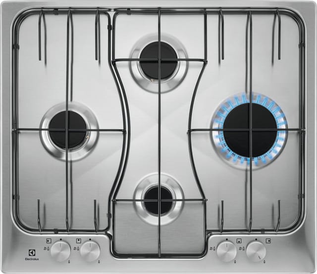 Electrolux RGG6242LOX Edelstahl Integriertes 60 cm Kochfeld de Gas 4 Zone(n)