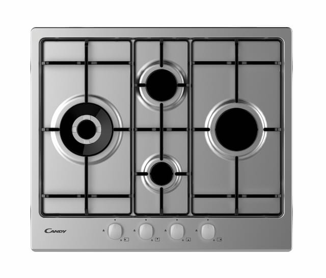 Candy Idea CHW6D4WX Edelstahl Integriert 60 cm Gaskochfeld 4 Zone(n)