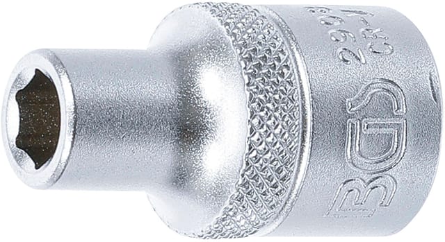 Bgs Technic - Steckschlüssel-Einsatz Sechskant Antrieb Innenvierkant 12,5 mm (1/2') sw 8 mm