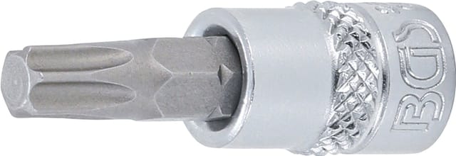 Bit-Einsatz Antrieb Innenvierkant 6,3 mm (1/4') T-Profil (für Torx) T35