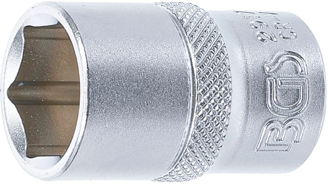 Bgs Technic - Steckschlüssel-Einsatz Sechskant Antrieb Innenvierkant 12,5 mm (1/2') sw 17 mm