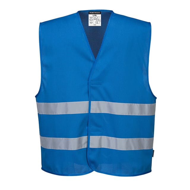 MESHAIR IONA BLUE XXL Warnweste