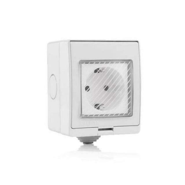 Trade Shop Traesio - Trade Shop - shuko-steckdose extern wifi smart home amazon alexa google home v-tac VT-5001 -