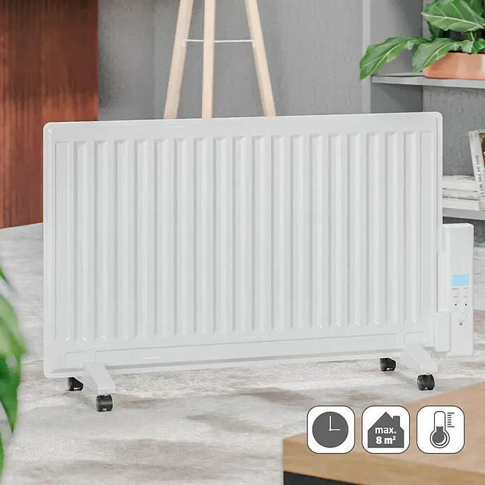 Voltomat HEATING Ölradiator (800 W, Raumgröße bis ca. 8 m², Weiß)
