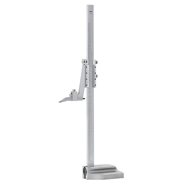 Graduierte Funfzigstel-Skala aus Stahl 500 mm Fervi t100/500