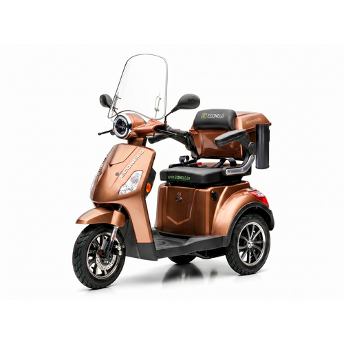 E-Roller »P1000«, 25 km/h, BxHxT: 67 x 110 x 162 cm, braun Bild 3