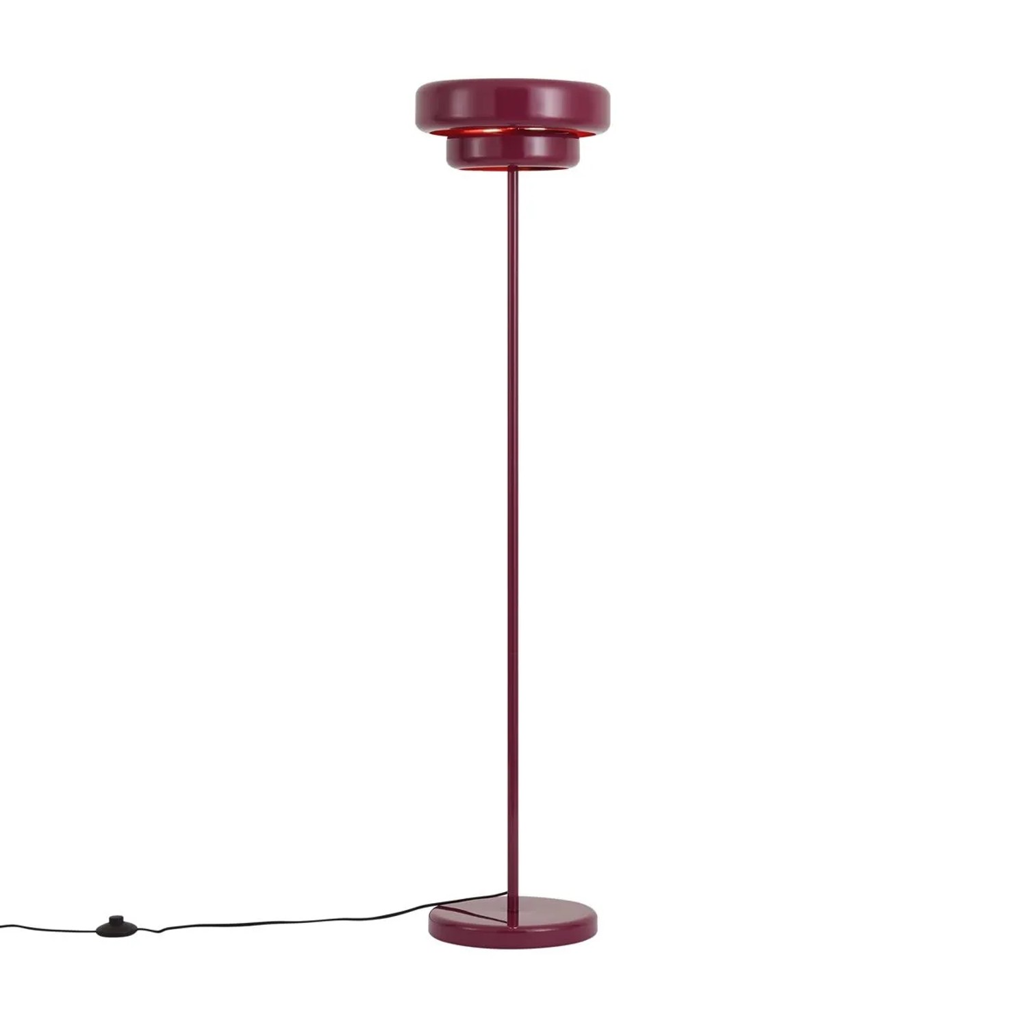 QAZQA Retro Stehleuchte Pflaume 140 cm Ophelia