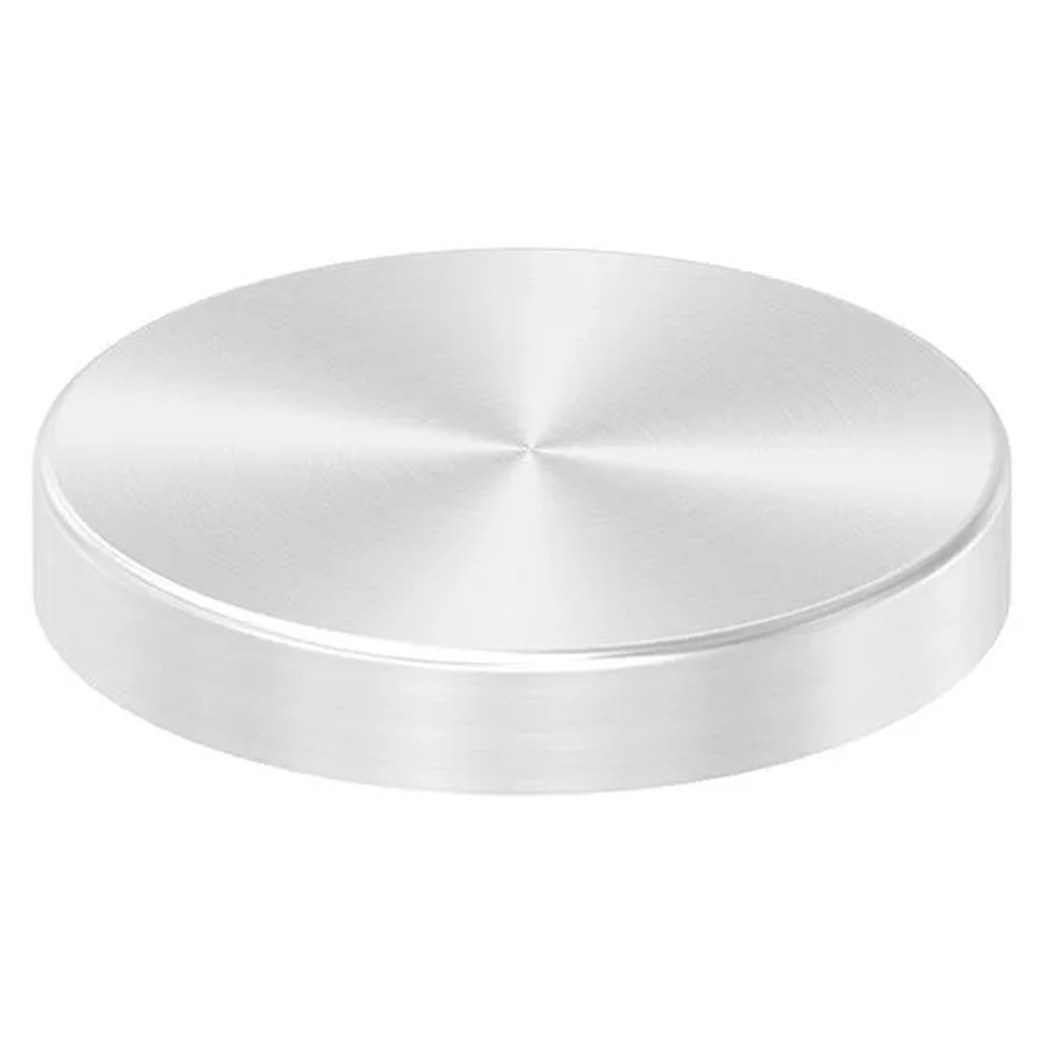 FeNau Abdeckrosette Ø 76x12 mm Ohne Bohrung V2A