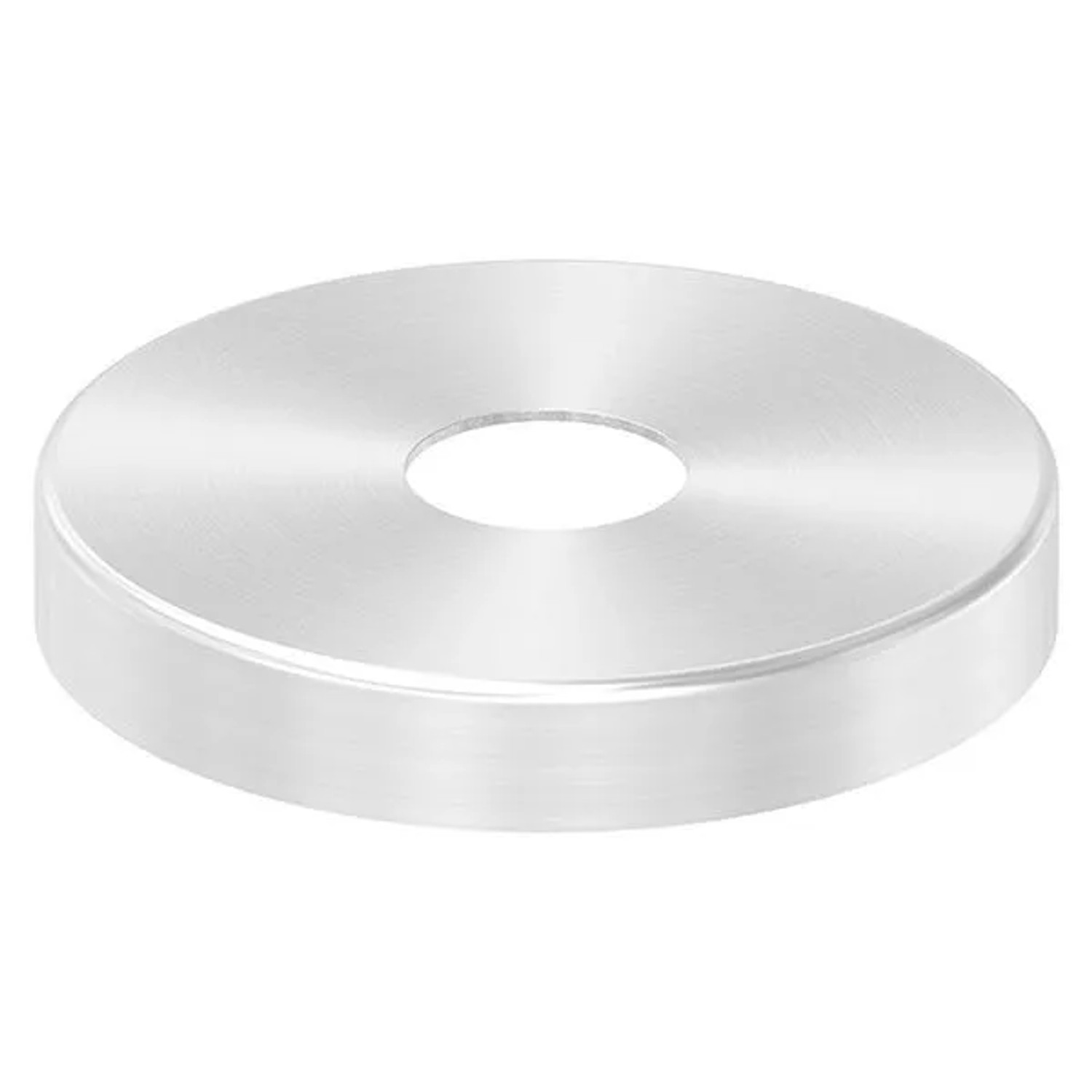 FeNau Abdeckrosette Ø 76x12 mm Für Rundrohr Ø 21,3 mm V2A