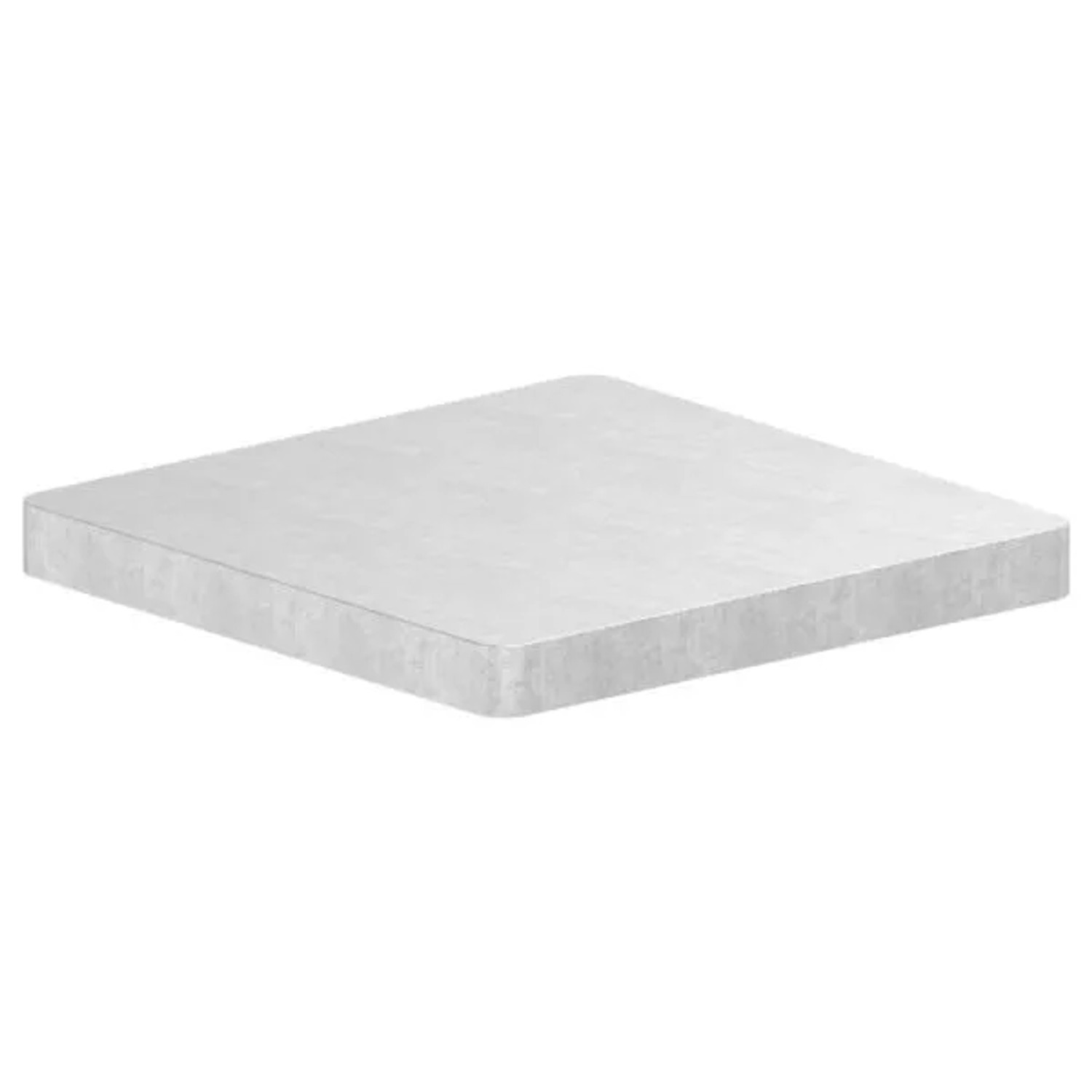 FeNau Flachkappe Stahl Roh Für Quadratrohr 40 X 40 mm 4,0 mm Stark Zum Aufschweißen