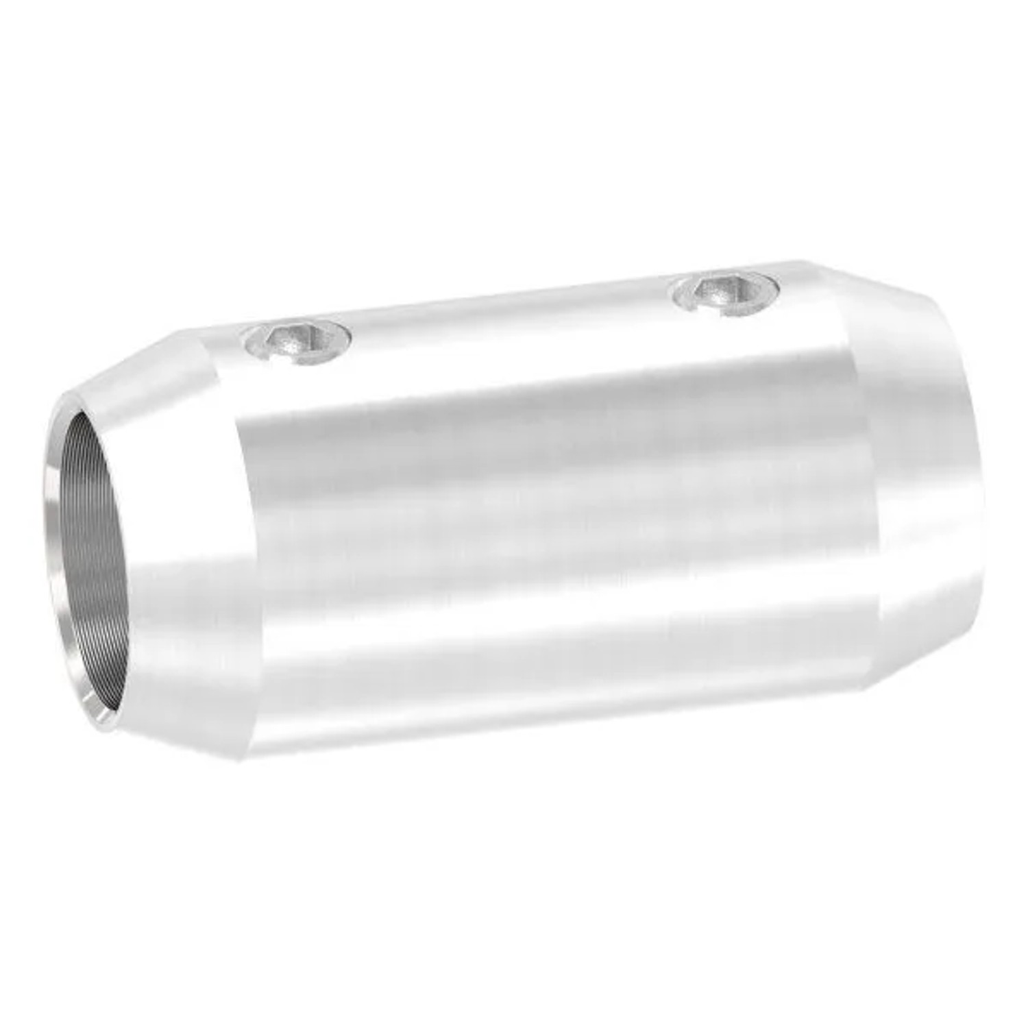 FeNau Stabverbinder V2A Für Ø 12 mm L 36 mm Ø 18 mm Mit 2 Madenschrauben