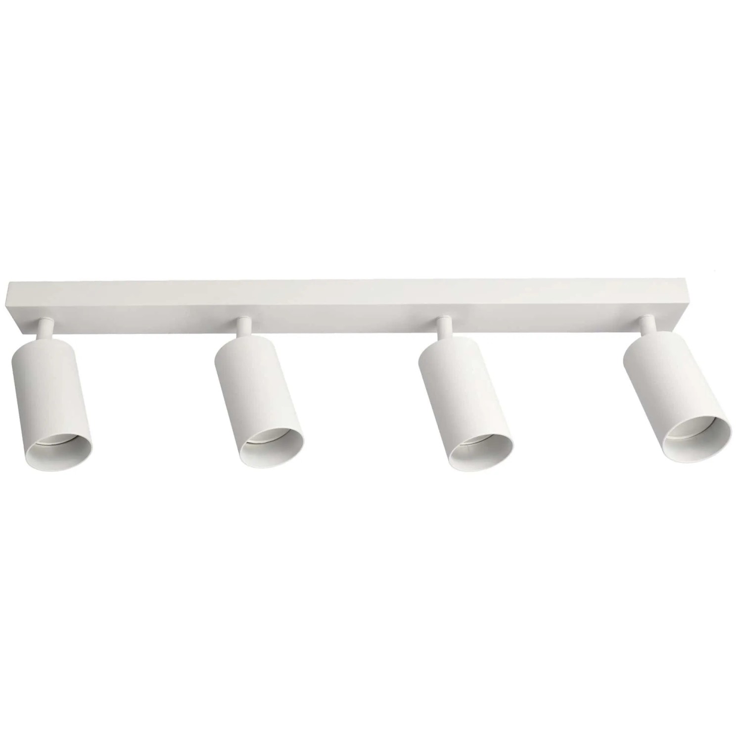 EDO Deckenstrahler GU10 4-Flammig Weiß Moderne Deckenlampe Spot Drehbar Schwenkbar MALGA