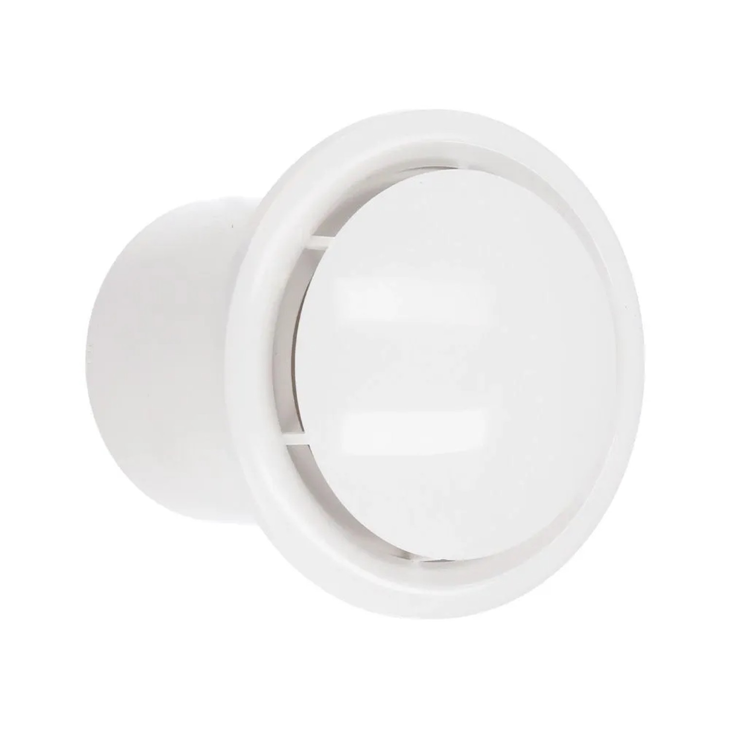 HOROZ Badlüfter 100 mm 12 W 100 m³/h 43 dB Weiß Rund Wandventilator Badventilator AIRYMAX 2