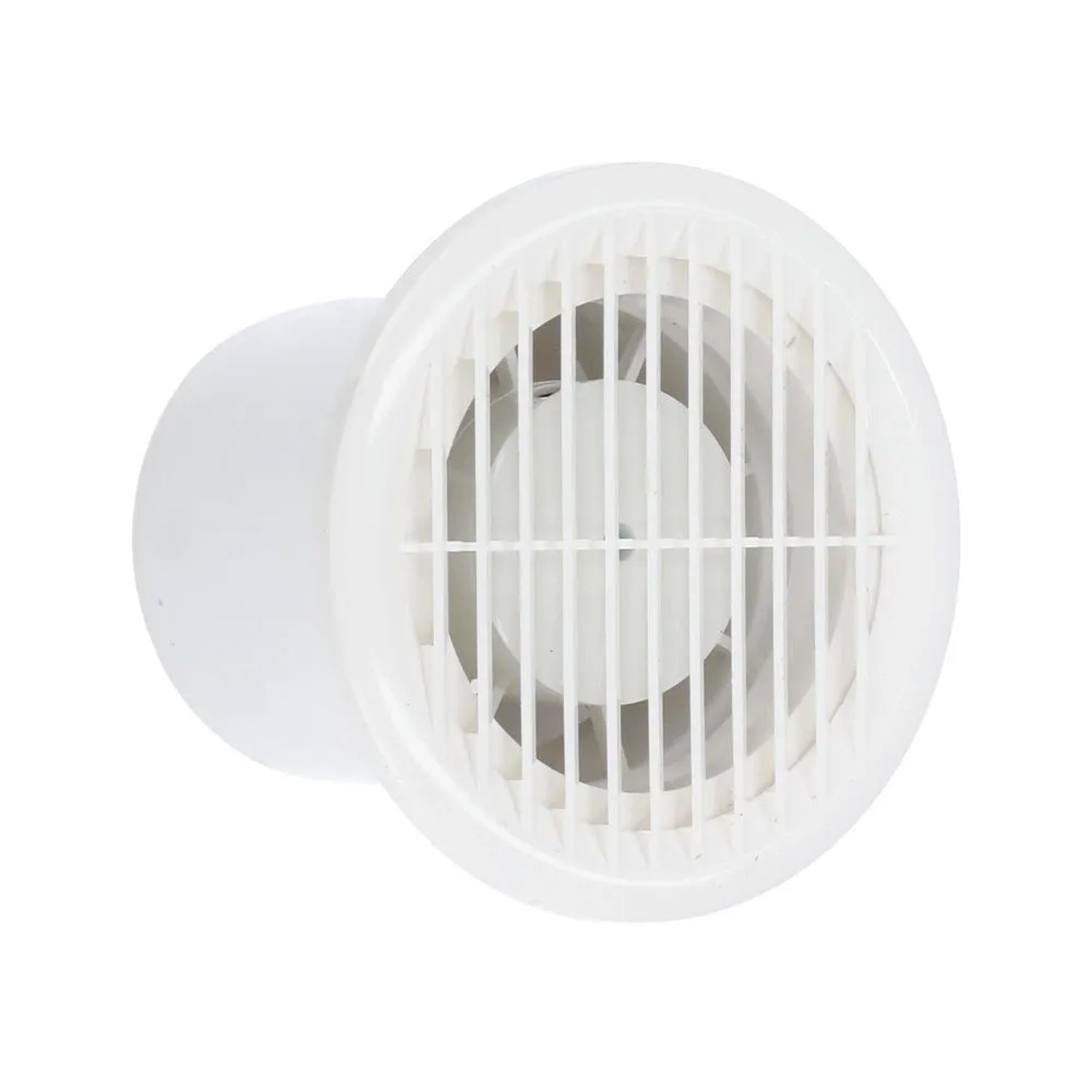 HOROZ Badlüfter 100 mm 12 W 100 m³/h 43 dB Weiß Rund Wandventilator Badventilator AIRYMAX 3