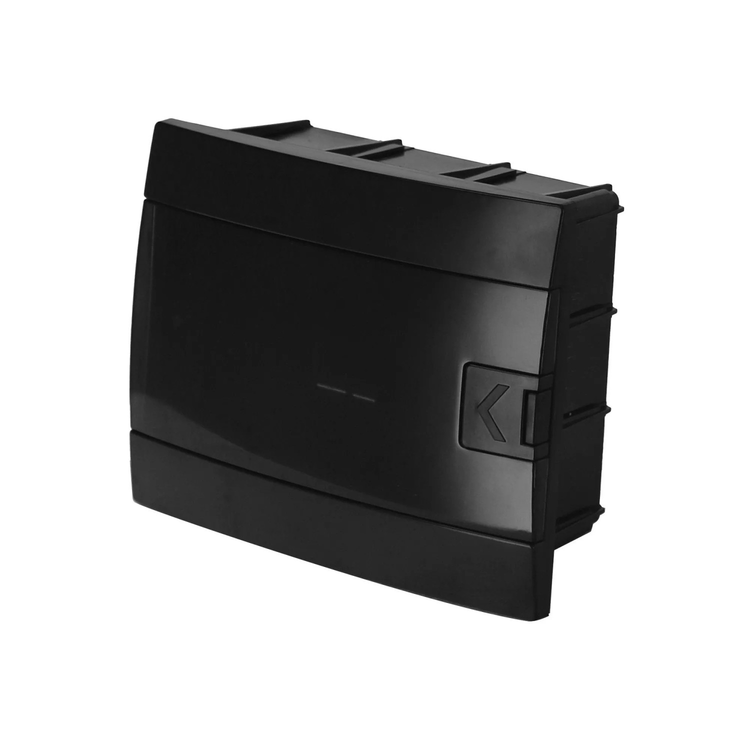 HOROZ Verteilerkasten Unterputz 1-Reihig 8 Module 104,5 x 215,5 x 173,5 mm IP40 Schwarz