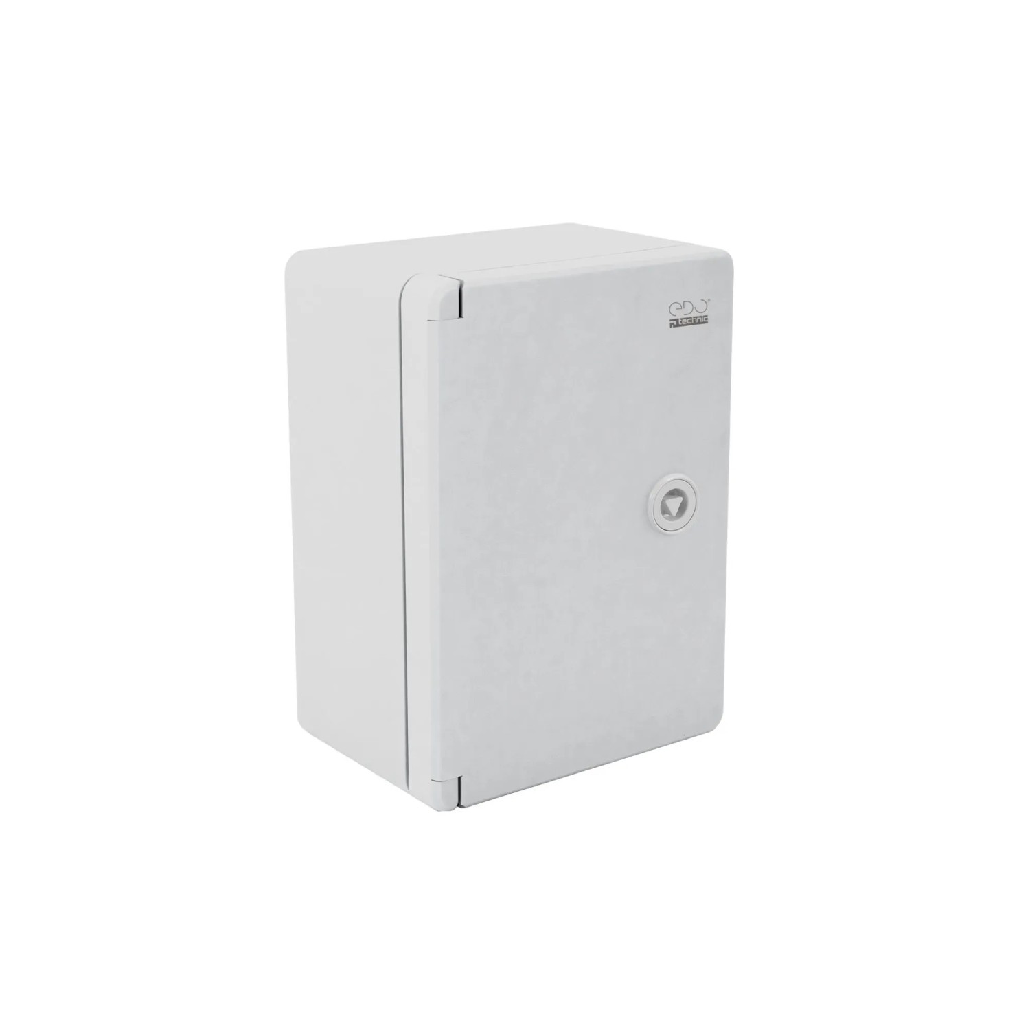 EDO Verteilergehäuse Aufputz 180 x 240 x 130 mm Grau IP65 ABS Schaltkasten Schaltschrank für Innen und Außen