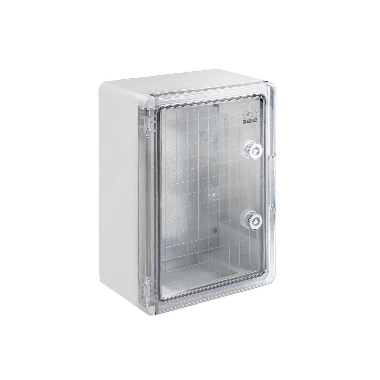 EDO Verteilergehäuse Aufputz 250 x 350 x 150 mm IP65 ABS/PC mit Transparenter Tür Schaltkasten Schaltschrank für Innen und Außen