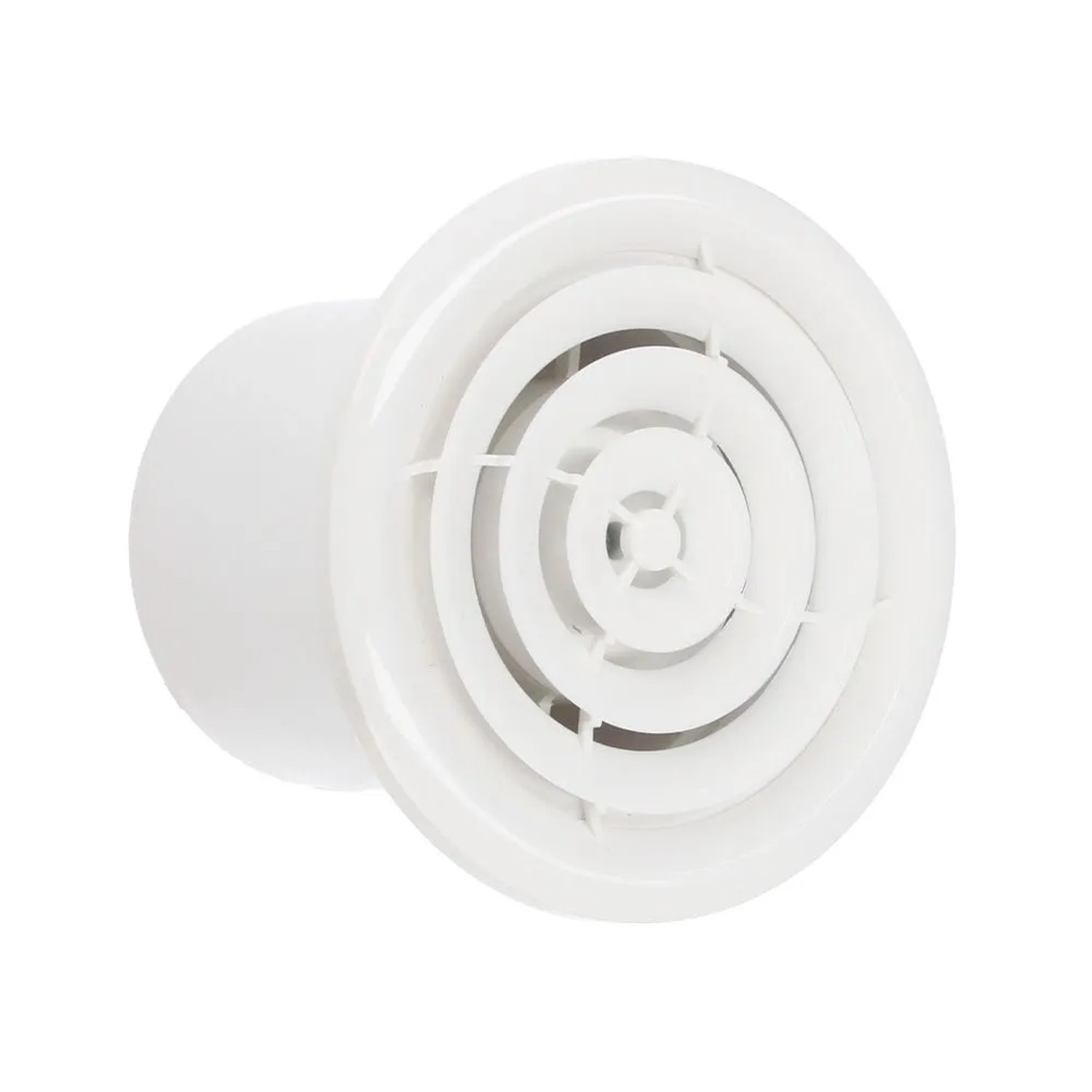 HOROZ Badlüfter 100 mm 12 W 100 m³/h 43 dB Weiß Rund Wandventilator Badventilator AIRYMAX 4