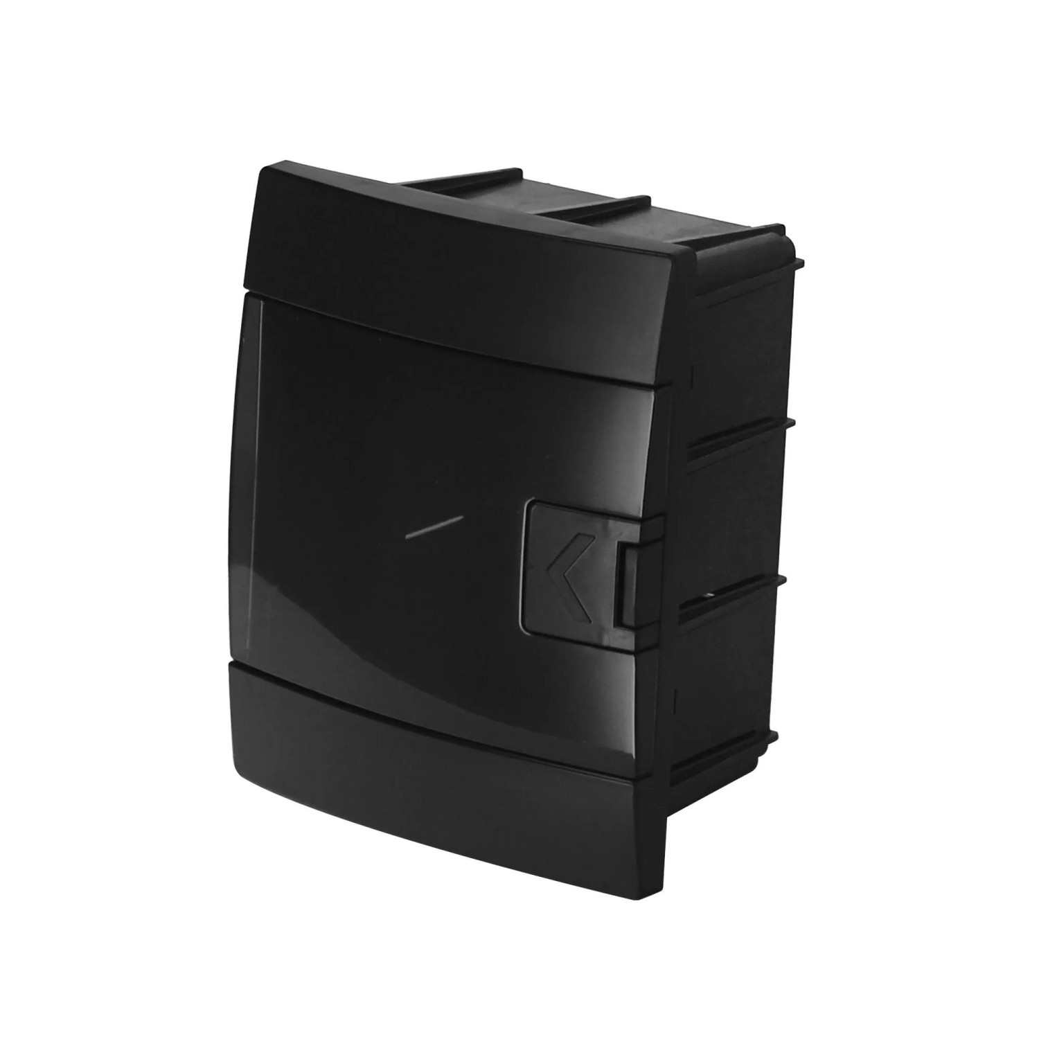 HOROZ Verteilerkasten Unterputz 1-Reihig 4 Module 104 x 140 x 173 mm IP40 Schwarz
