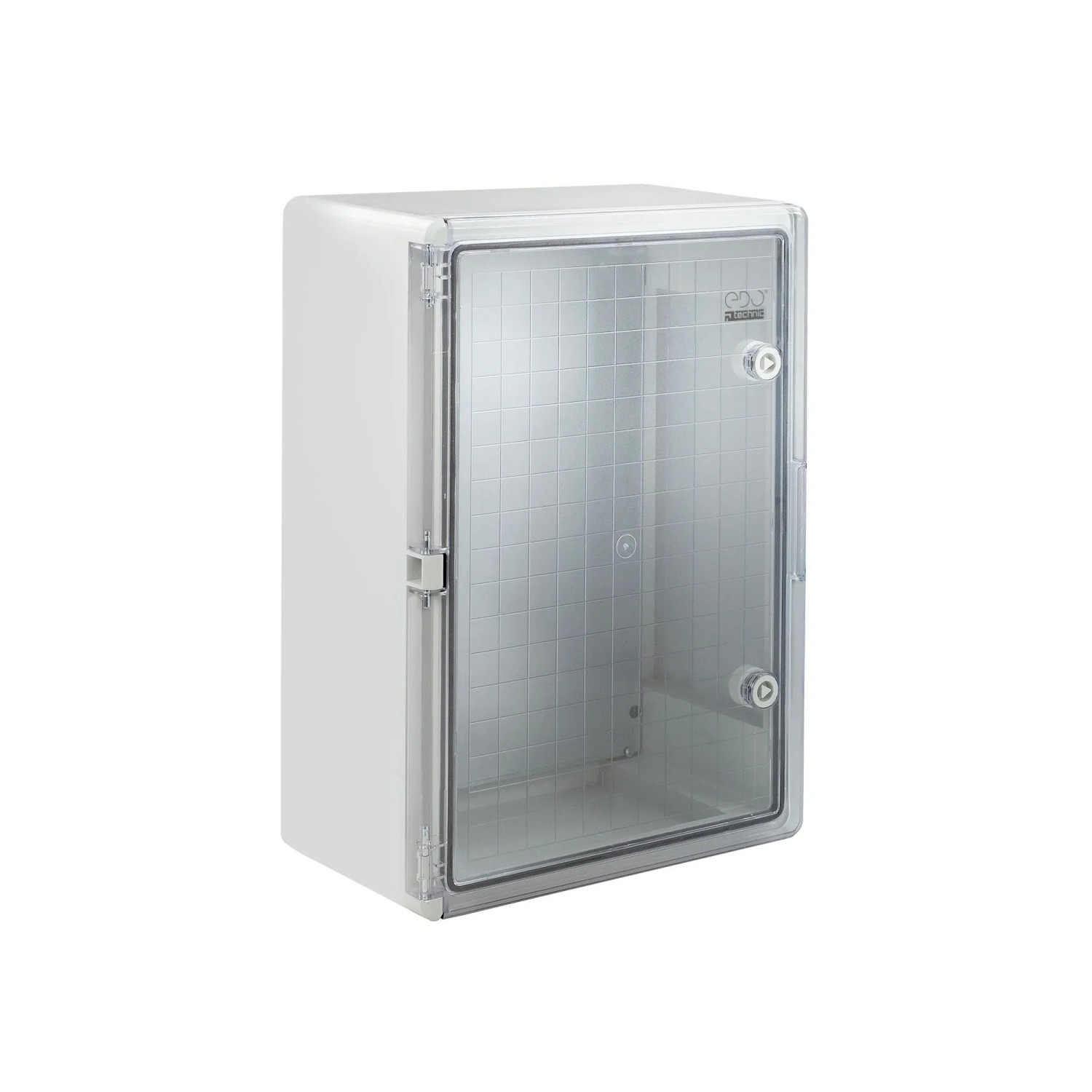 EDO Verteilergehäuse Aufputz 350 x 500 x 190 mm IP65 ABS/PC mit Transparenter Tür Schaltkasten Schaltschrank für Innen und Außen