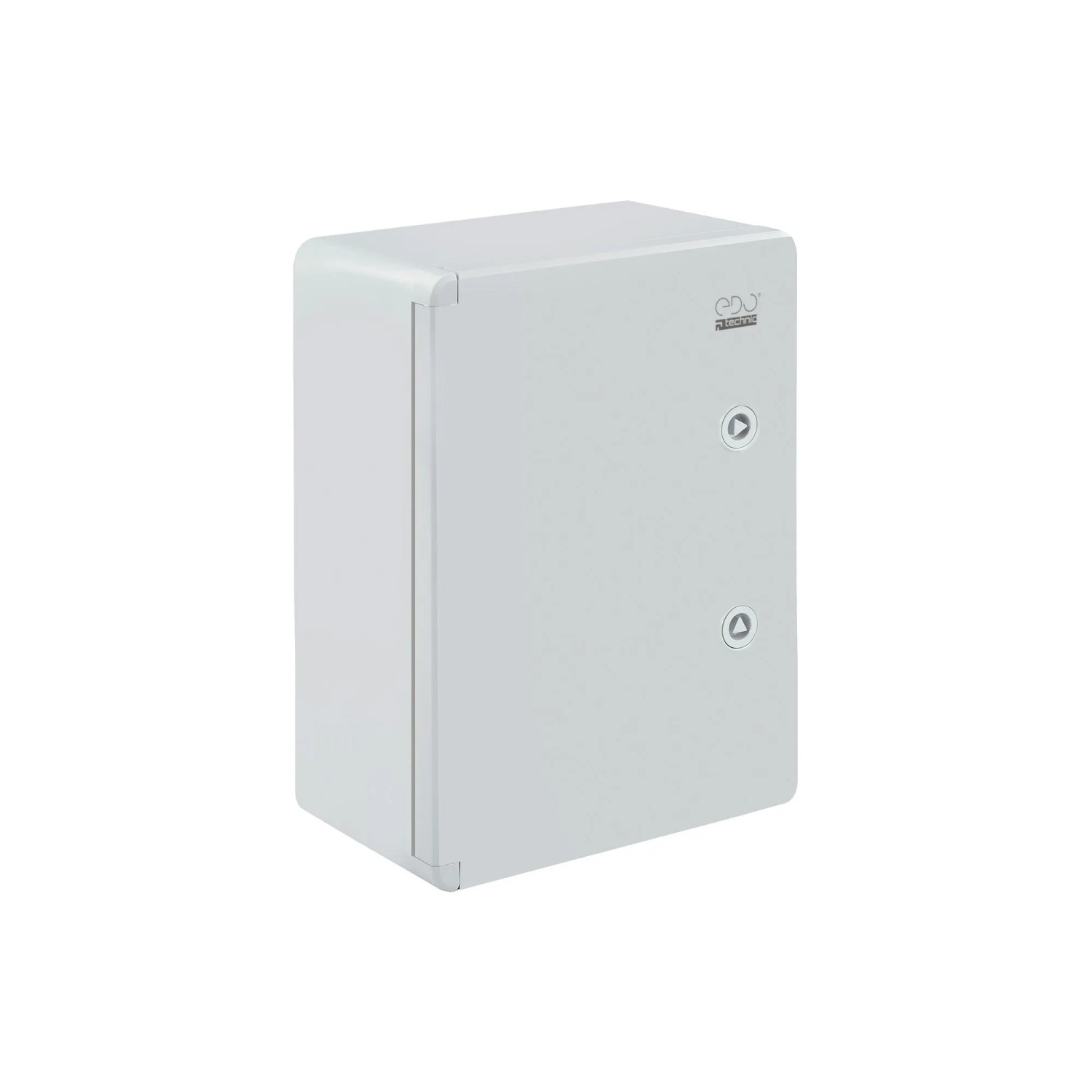 EDO Verteilergehäuse Aufputz 250 x 350 x 150 mm Grau IP65 ABS Schaltkasten Schaltschrank für Innen und Außen