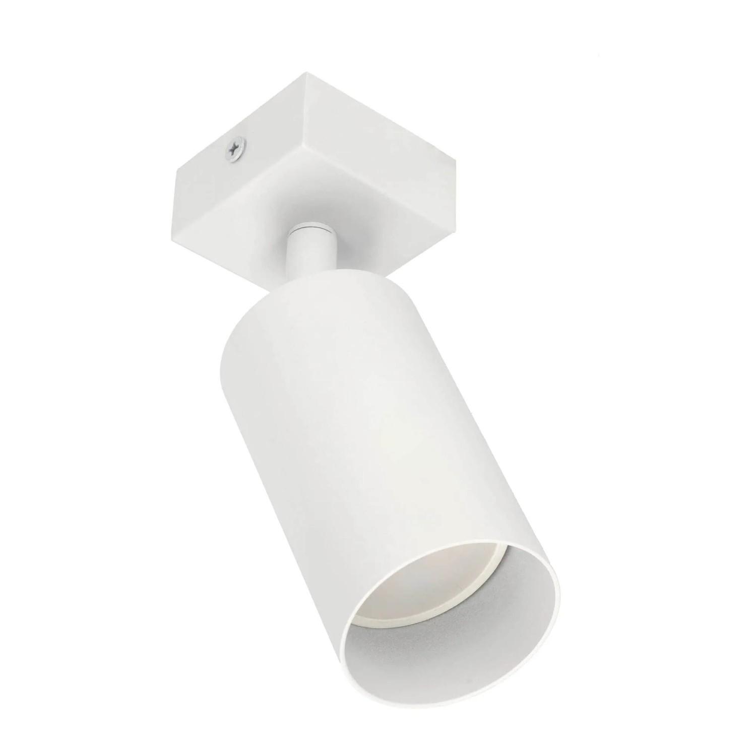 EDO Deckenstrahler GU10 1-Flammig Weiß Moderne Deckenlampe Spot Drehbar Schwenkbar MALGA